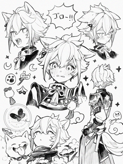 原神イラストまとめ