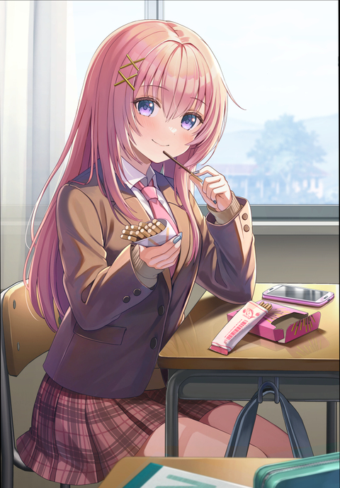 隣の席の巡音さん