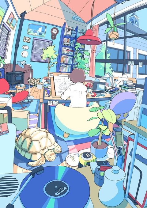 仕事中