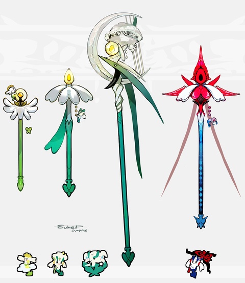 フラべべ・フラエッテ・フラージェスモチーフの武器（ポケモン）