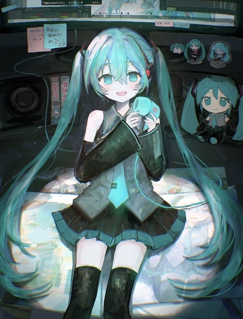 「お誕生日おめでとう、ミク。」