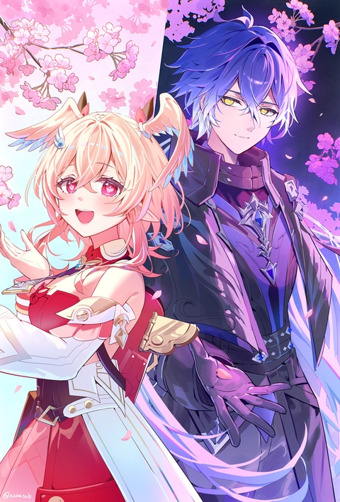 桜が似合いそうな妖精さん