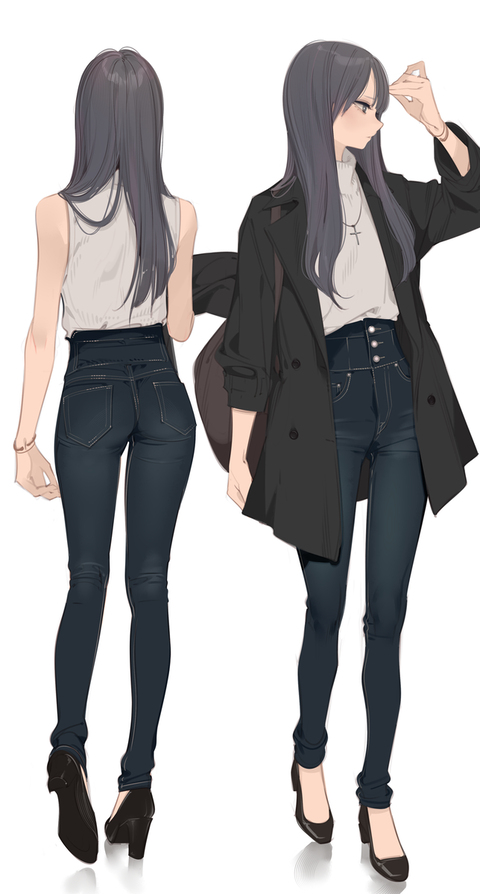 デニムのおねえちゃん