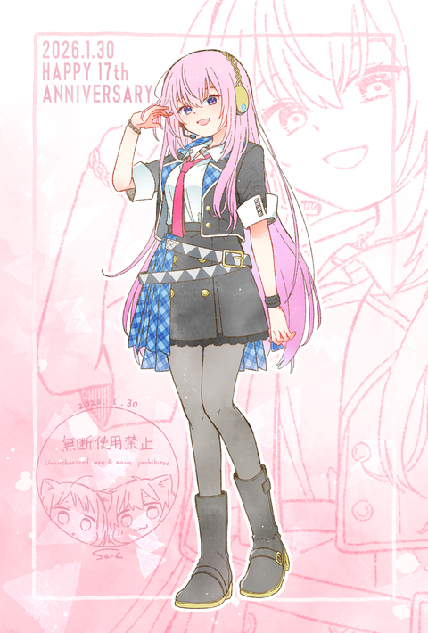 初心にかえって初期衣装を描いてみた⑩