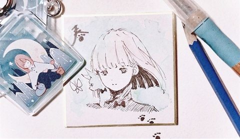 プレゼント企画🎁直筆ミニ色紙&アクキープレゼント🖌