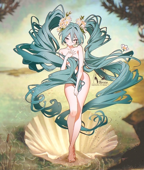 名画 &times; #初音ミク ⑤