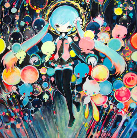 初音ミクに関する、T様からのオーダー絵です⋆˙⟡