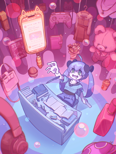 のんびりイラスト「釣り」