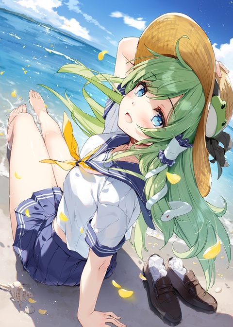 早苗さんと海デート!!