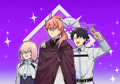 冠位戴冠戦キャスター＆アーチャー