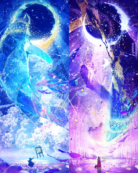 月光花　　　　　　　雪月花