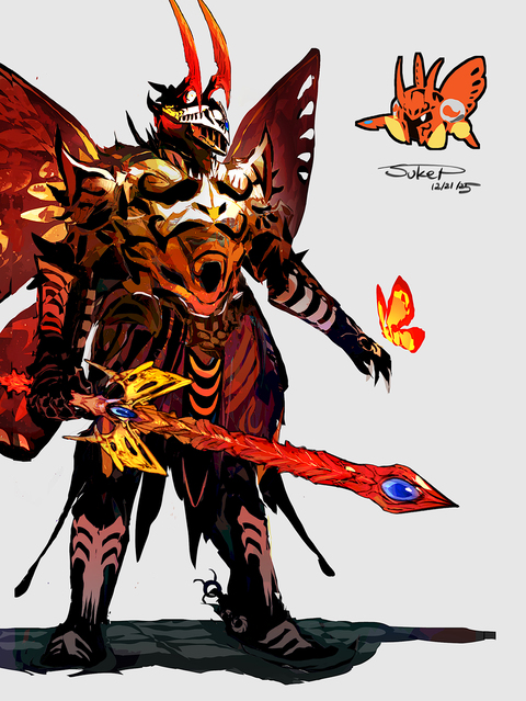 バルフレイナイトモチーフの騎士