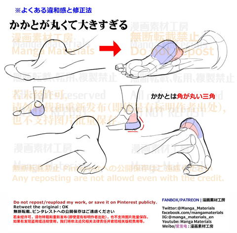 個人メモ：足裏のよくある違和感