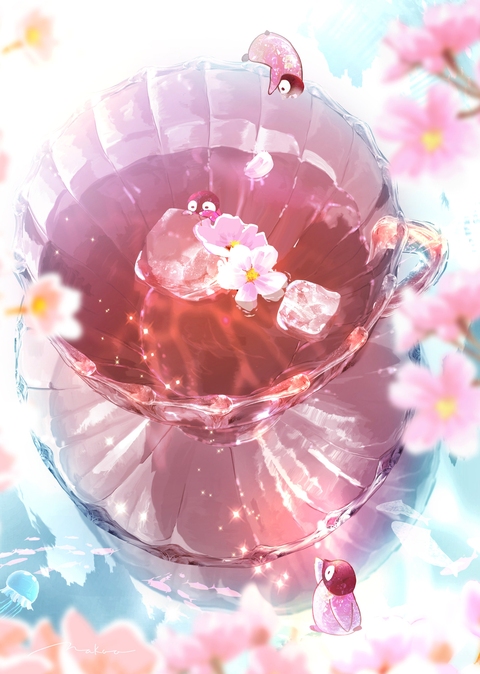 春のアイスティー