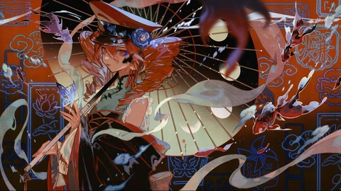 【お仕事絵】重音テト MVイラスト