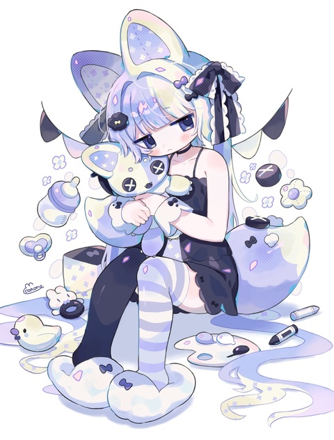 おきつねぬいぐるみ
