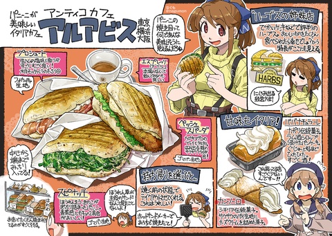 具材モリモリ満足度MAXのパニーニ食べられる店【アルアビス】