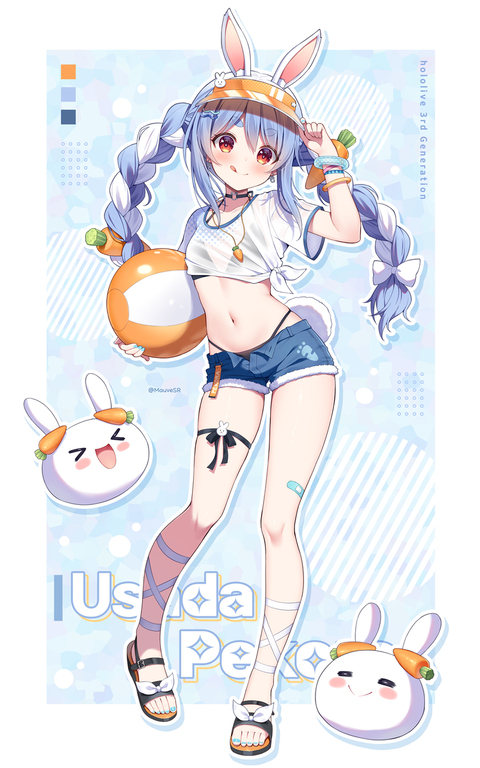 水着ぺこちゃん