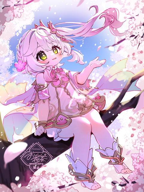 桜ナヒーダの季節ですね