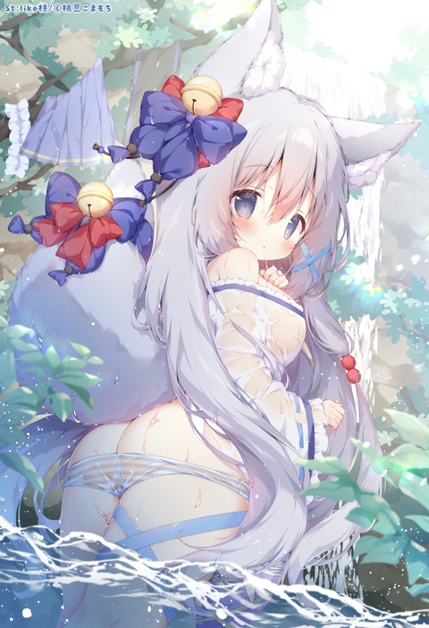 水浴びけもみみさん⛲🍃