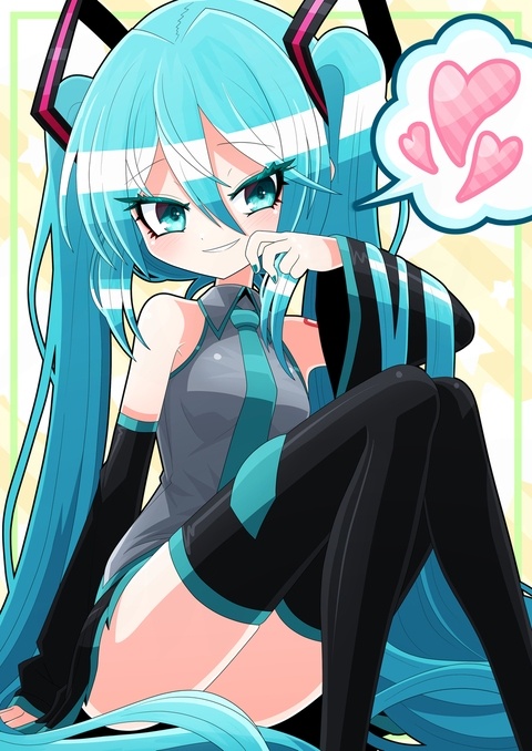 つり目ミクさん