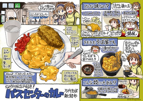 新潟ゆかりの方々がオススメの大変B級色溢れるバスセンターのカレー
