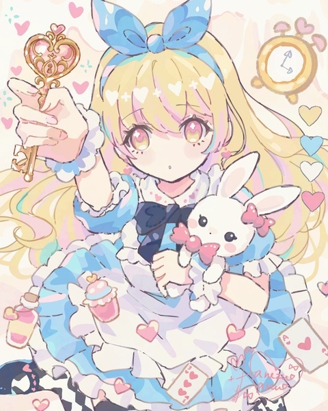 【創作】ゆめかわイラストまとめ【研究用】