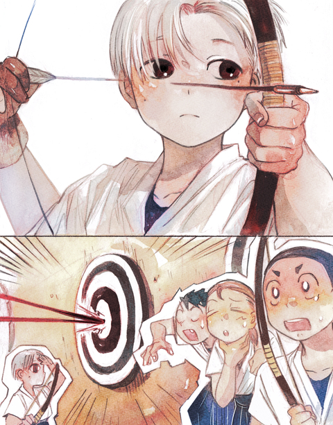 弓道部のあの子