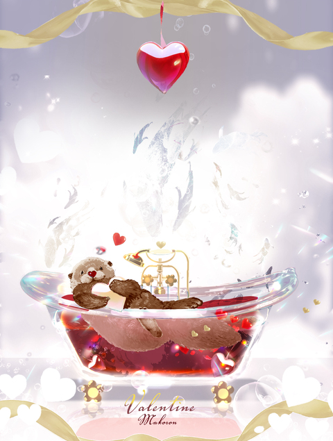 ショコラ浸かりました🍫