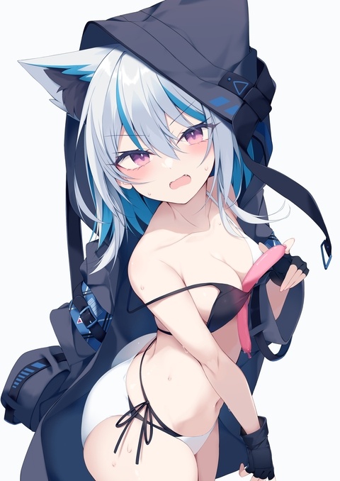 「これ...冷たいんですけど...」