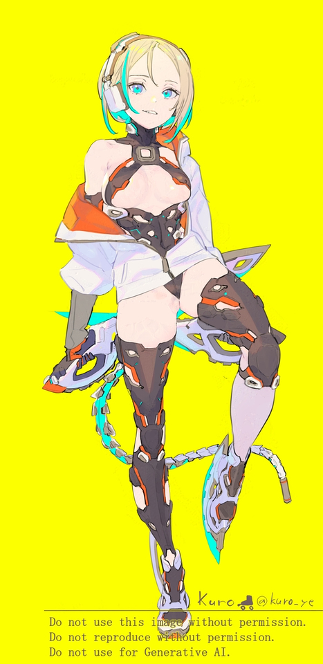 キャラクターデザイン・インラインスケートモチーフ