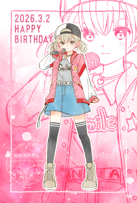 初心にかえって初期衣装を描いてみた⑬