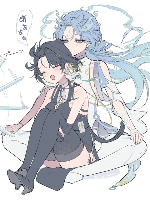 清宵の剣でよろこぶ弟子