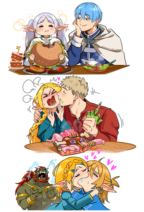 3types of elf-couples