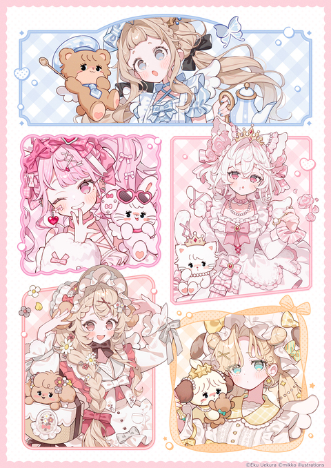 Eku Uekura &times; mikko illustrations