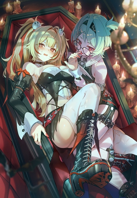 クラレッタとロクシー