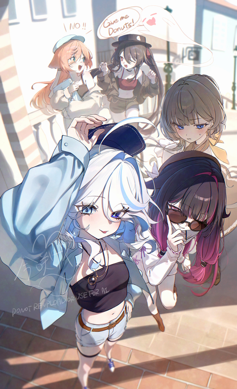 現パロで五人を描いてみた