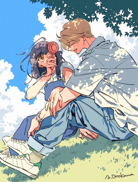 あついね