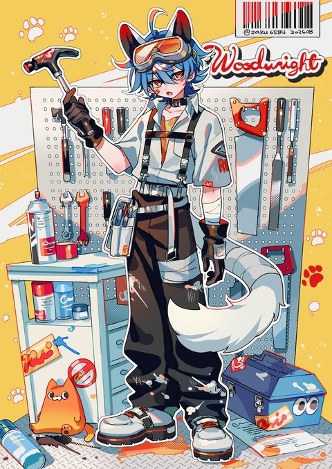 猫の木工職人