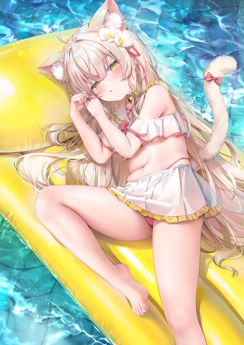 泳装逍遥猫猫