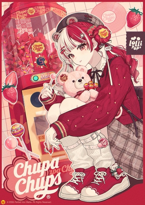 チュッパチャプス ストロベリー