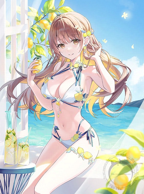 レモン水着な珈琲さん