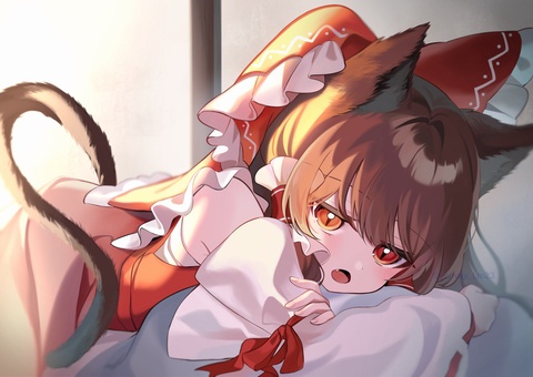 猫巫女霊夢さん🐈&zwj;⬛🐾