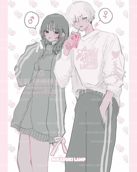 「女装男子と男装女子はお似合いカップル」イラストまとめ①