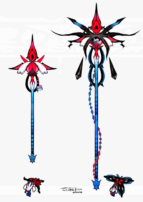 フラエッテ・メガフラエッテモチーフの武器（ポケモン）