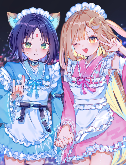 和メイドかぐいろ