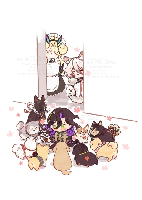 ジョン君と犬