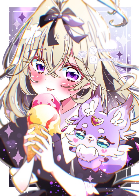 るるかちゃん＆マシュタン