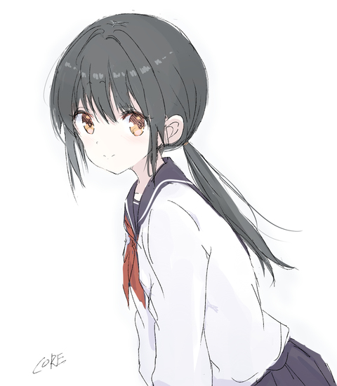 制服rkgkひとつ結び少女