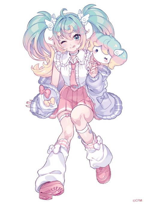 ミクめくふわふわライフ🩵